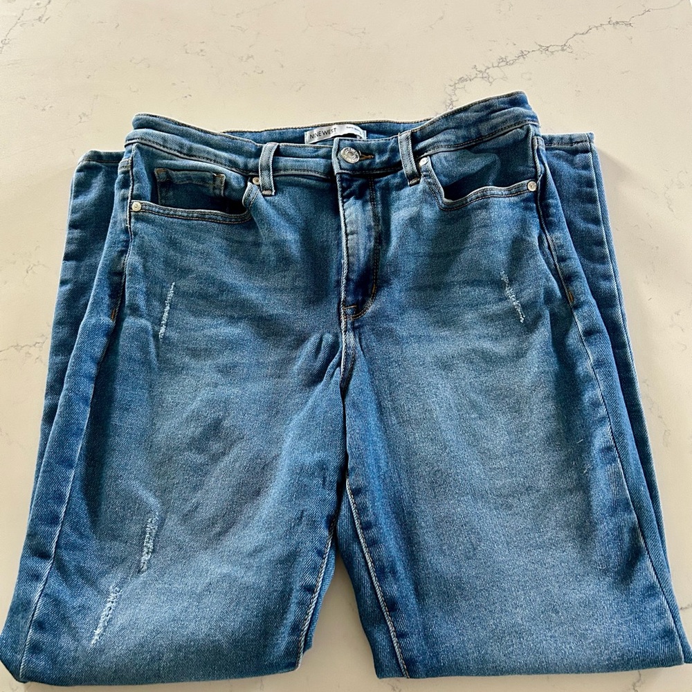 Nine West Super Skinny Slim Blue Denim Jeans - Women’s Size 10